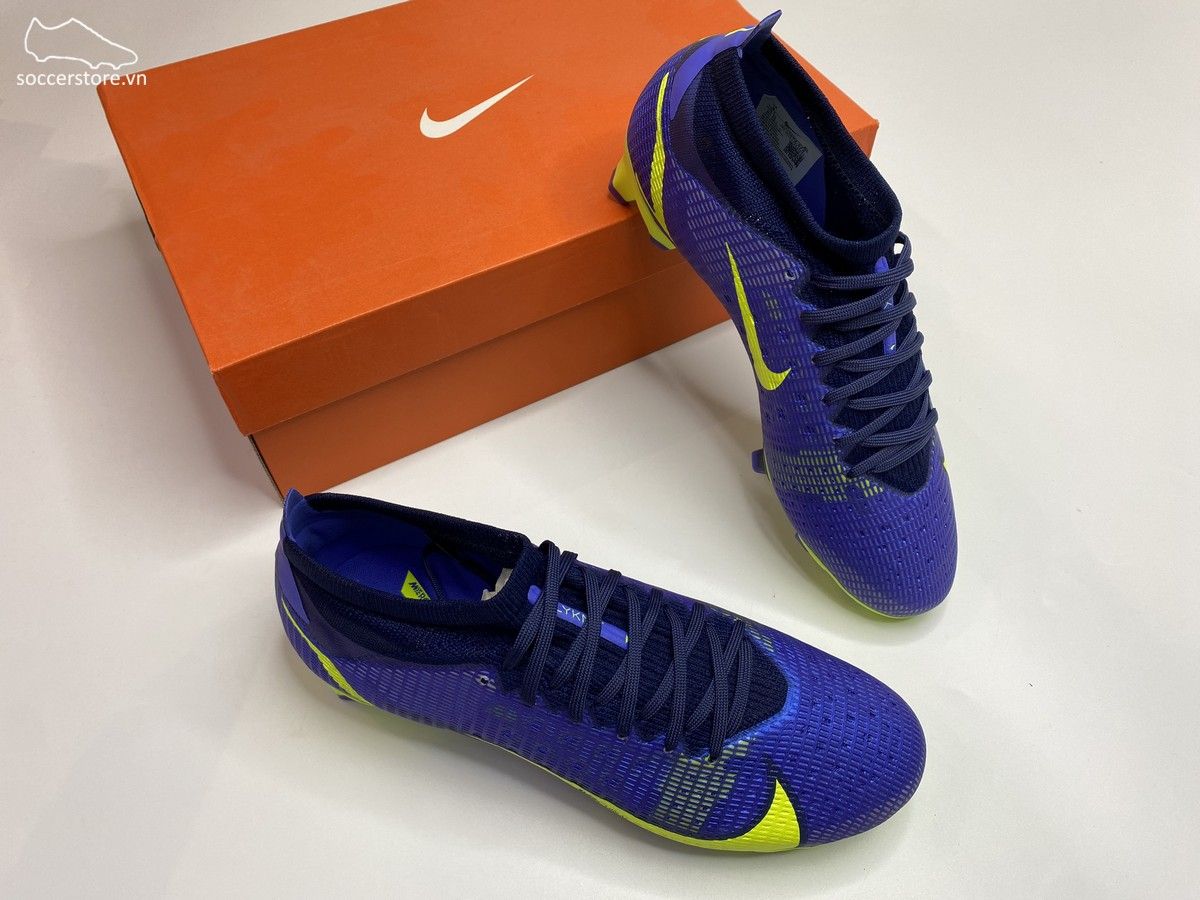 Nike Mecurial Vapor 14 Pro FG Recharge pack màu xanh dương - CU5693-574