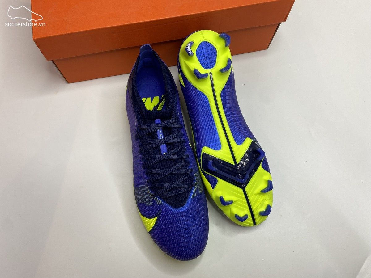 Nike Mecurial Vapor 14 Pro FG Recharge pack màu xanh dương - CU5693-574