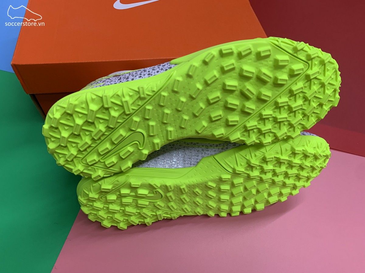 Nike Mercurial Superfly 8 Academy TF Kids Silver Safari CV0789-107