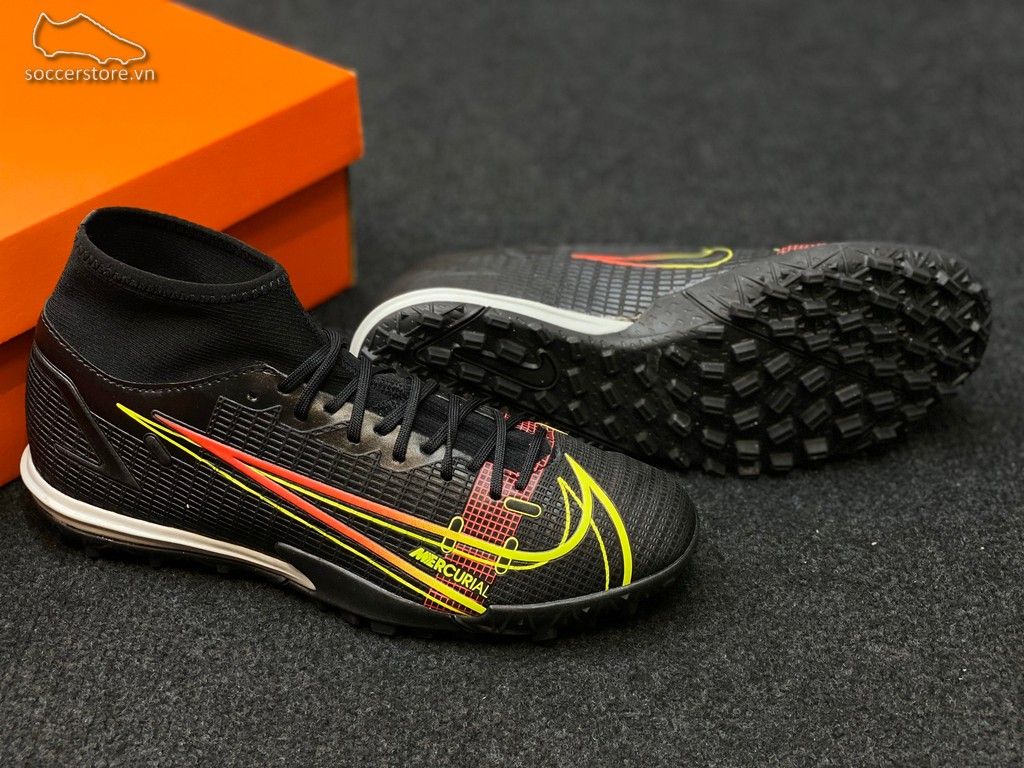 Nike Mercurial Superfly 8 Academy TF Black x Prism CV0953-090