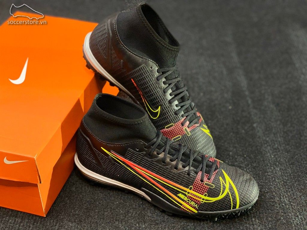Nike Mercurial Superfly 8 Academy TF Black x Prism CV0953-090
