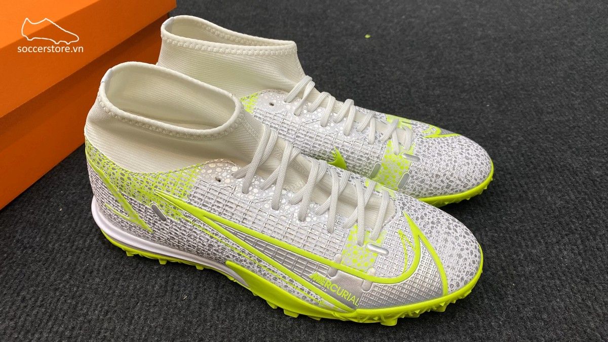 Giày bóng đá Nike Mercurial Superfly 8 Academy TF Silver Safari CV0953-107