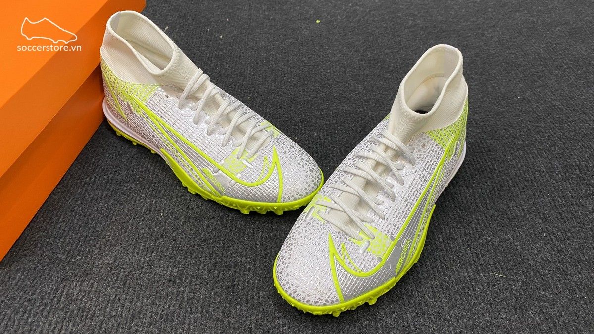 Giày bóng đá Nike Mercurial Superfly 8 Academy TF Silver Safari CV0953-107