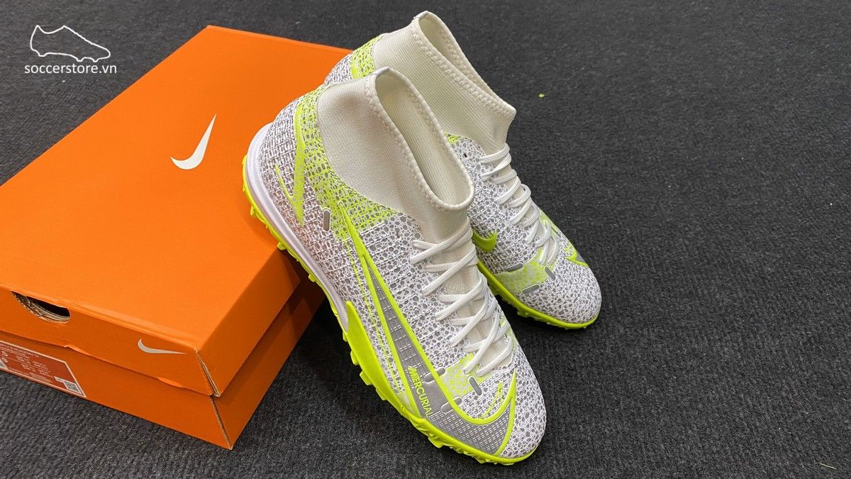 Giày bóng đá Nike Mercurial Superfly 8 Academy TF Silver Safari CV0953-107