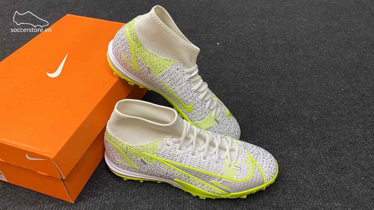 Giày bóng đá Nike Mercurial Superfly 8 Academy TF Silver Safari CV0953-107