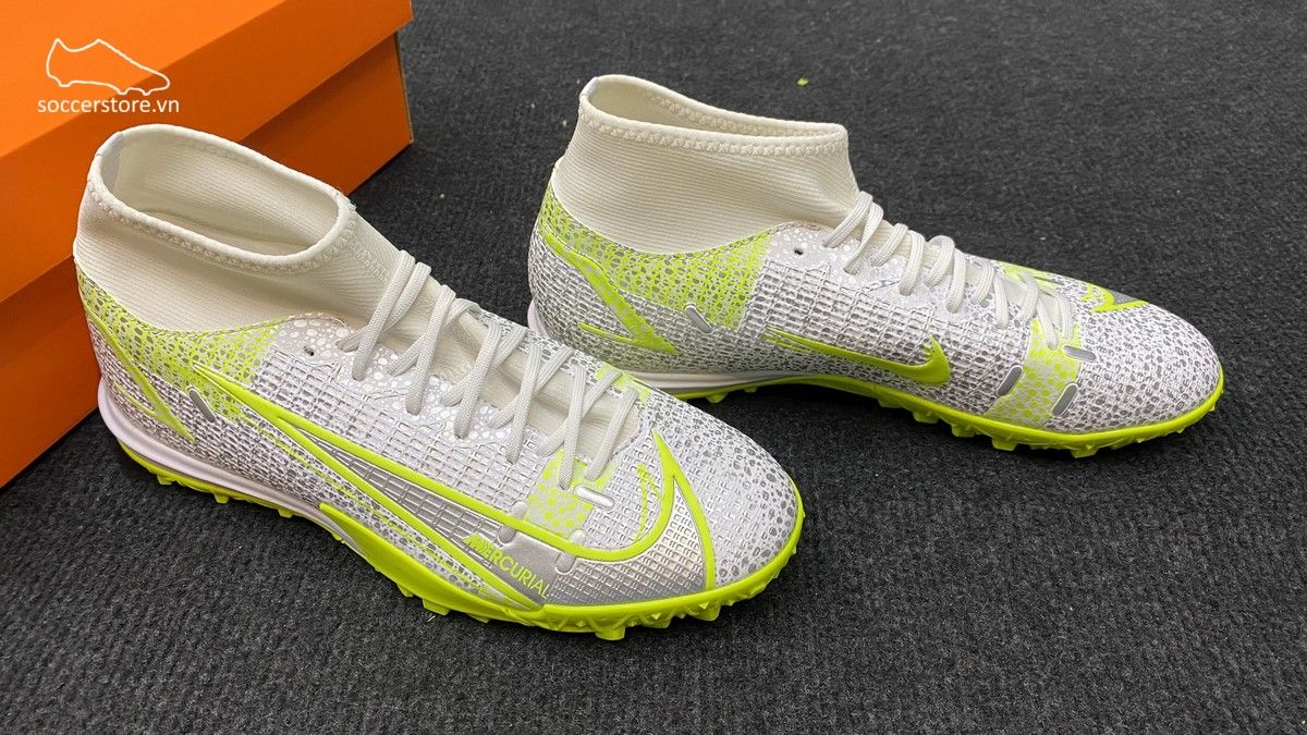 Giày bóng đá Nike Mercurial Superfly 8 Academy TF Silver Safari CV0953-107