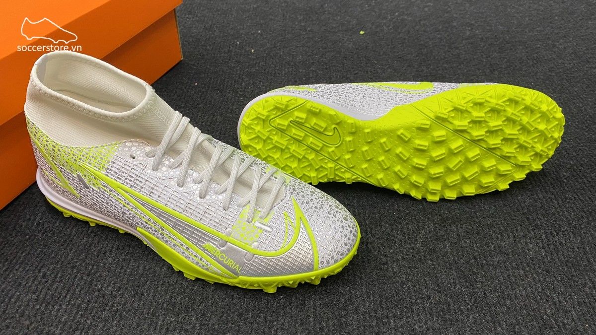 Giày bóng đá Nike Mercurial Superfly 8 Academy TF Silver Safari CV0953-107