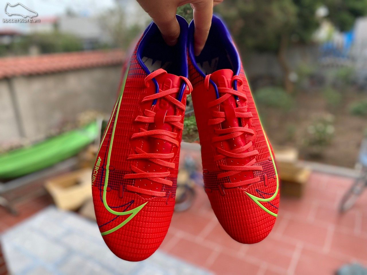 Nike Mercurial Vapor 14 Academy SG-PRO Anti-CV0976-600 màu đỏ