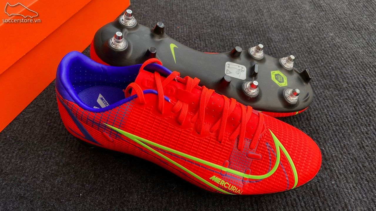 Nike Mercurial Vapor 14 Academy SG-PRO Anti-CV0976-600 màu đỏ