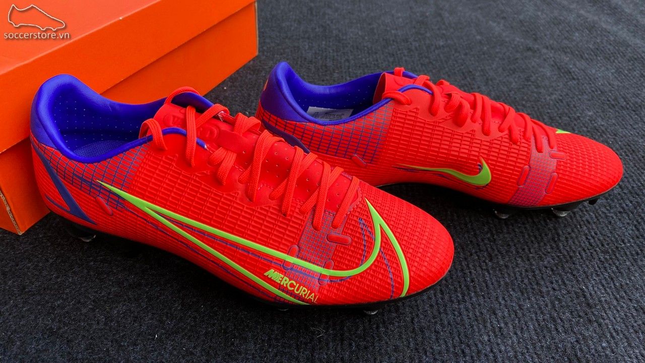 Nike Mercurial Vapor 14 Academy SG-PRO Anti-CV0976-600 màu đỏ