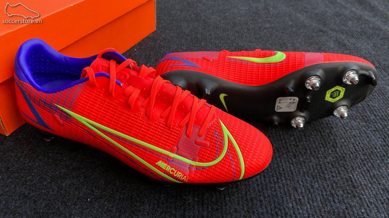 Nike Mercurial Vapor 14 Academy SG-PRO Anti-CV0976-600 màu đỏ