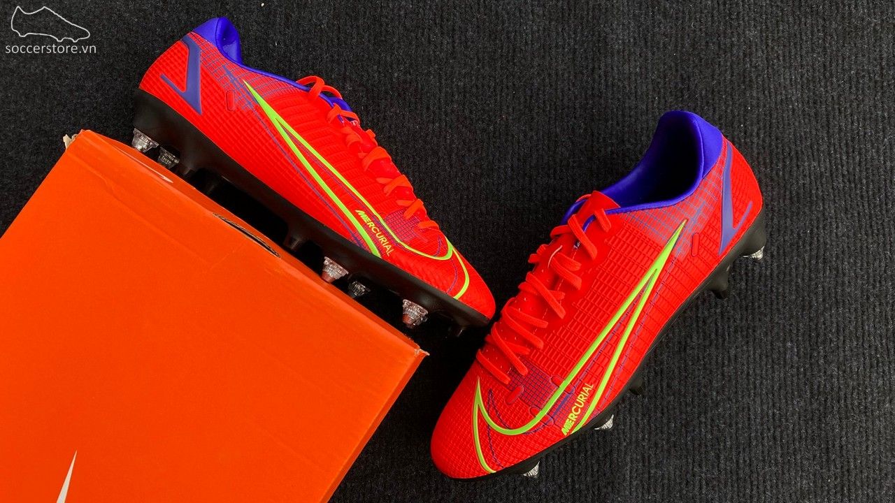 Nike Mercurial Vapor 14 Academy SG-PRO Anti-CV0976-600 màu đỏ