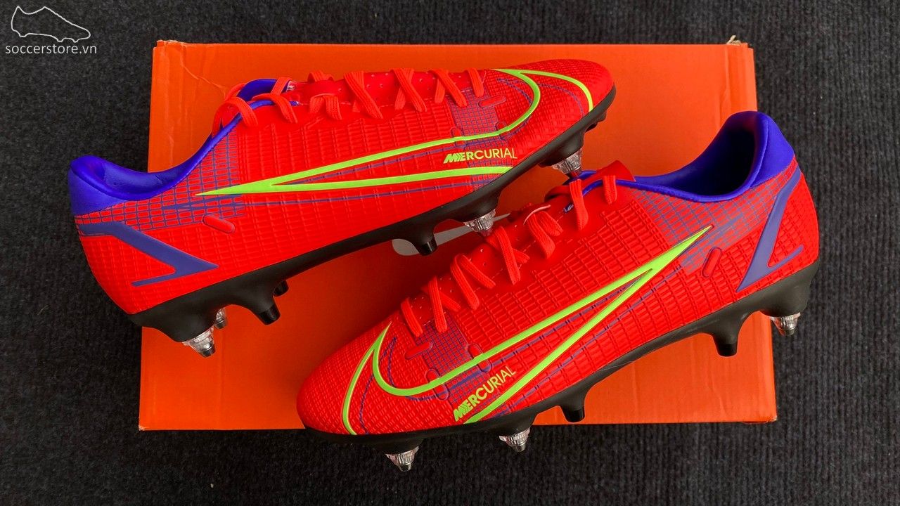 Nike Mercurial Vapor 14 Academy SG-PRO Anti-CV0976-600 màu đỏ