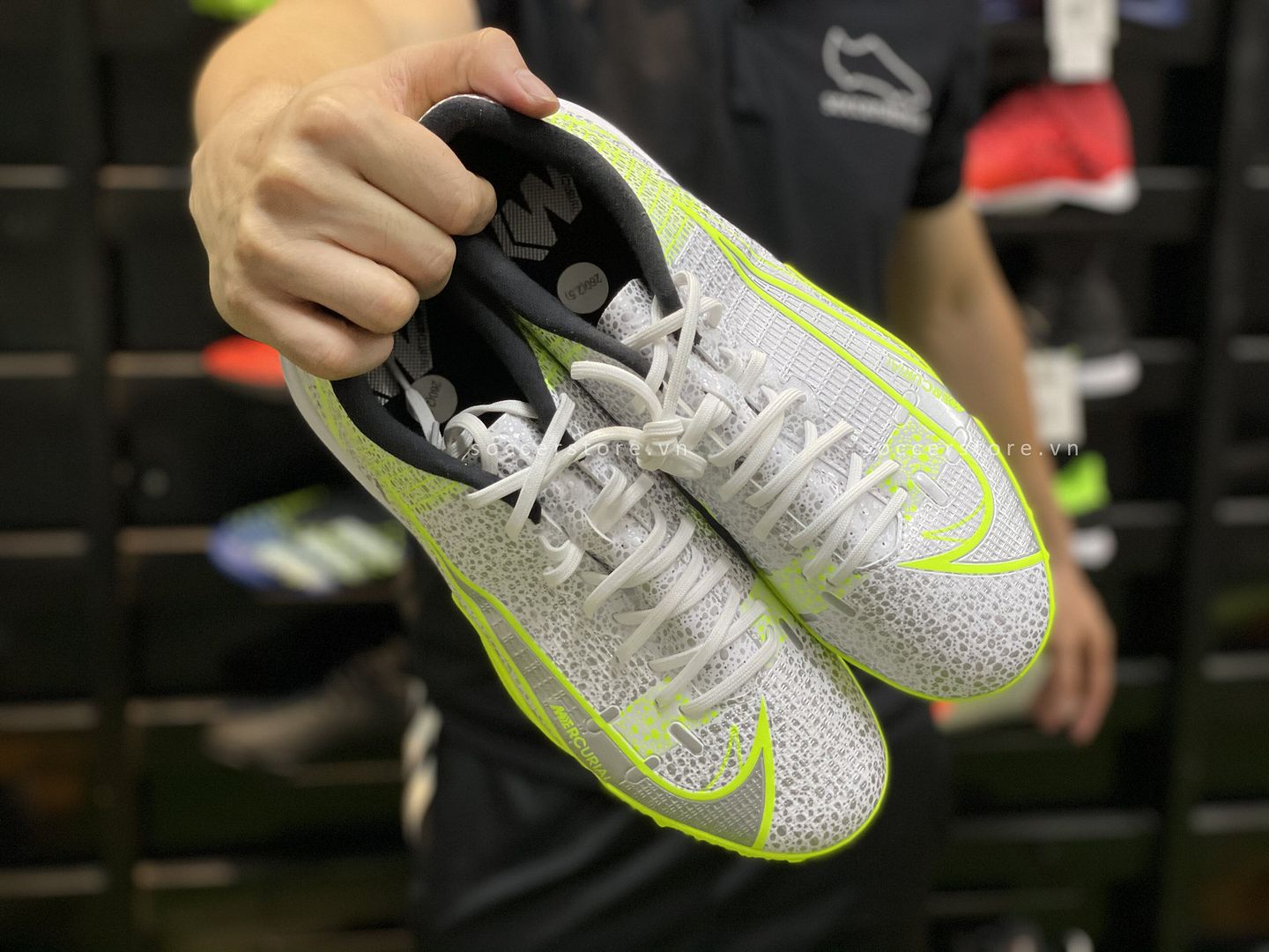 Nike Mercurial Vapor 14 Academy TF Silver Safari CV0978-107