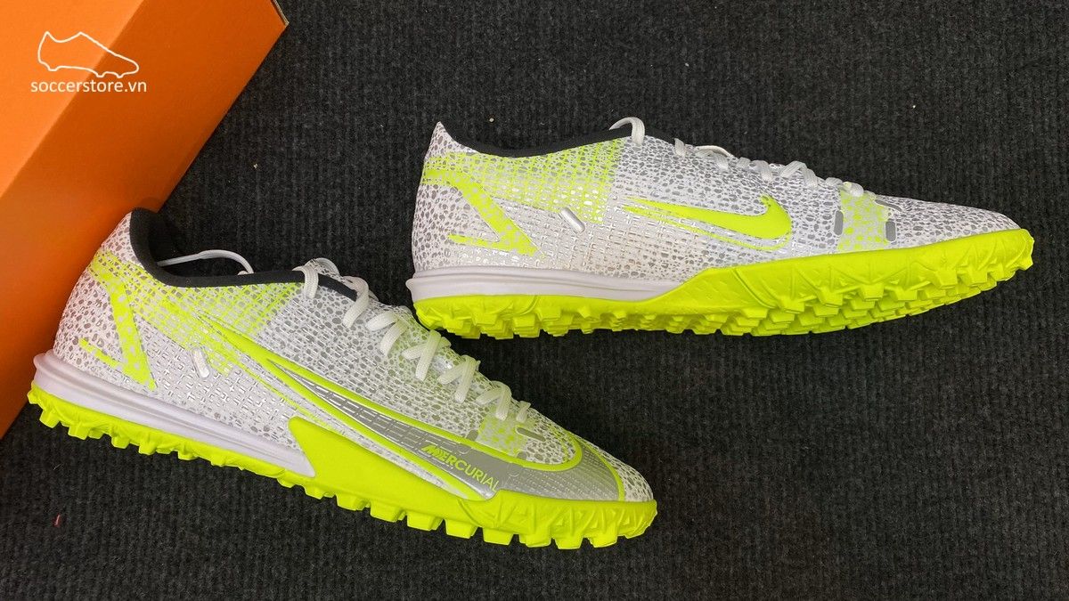 Giày bóng đá Nike Mercurial Vapor 14 Academy TF Silver Safari CV0978-107