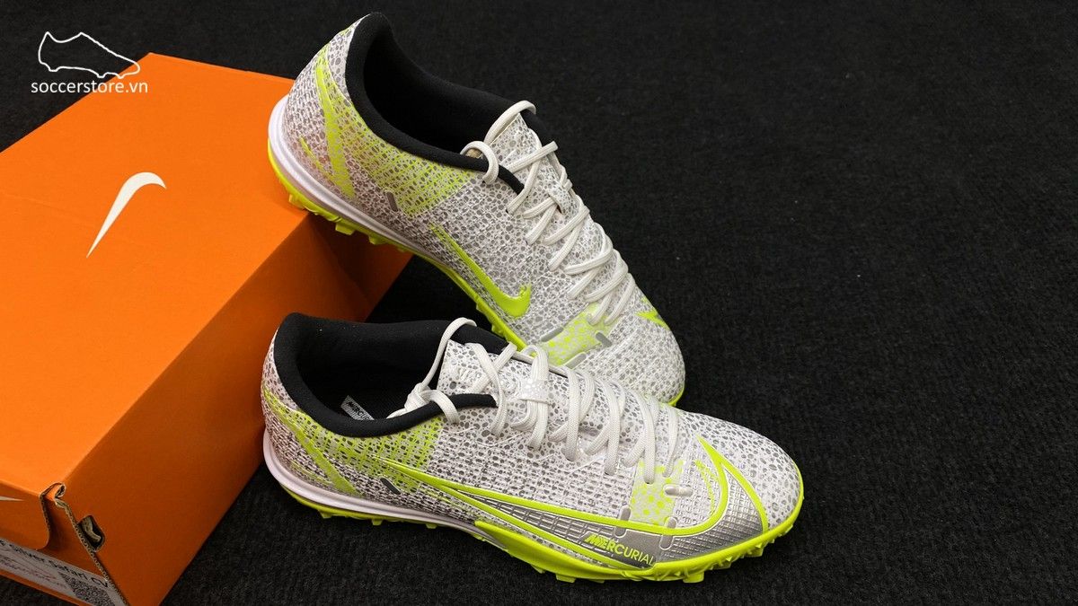 Giày bóng đá Nike Mercurial Vapor 14 Academy TF Silver Safari CV0978-107