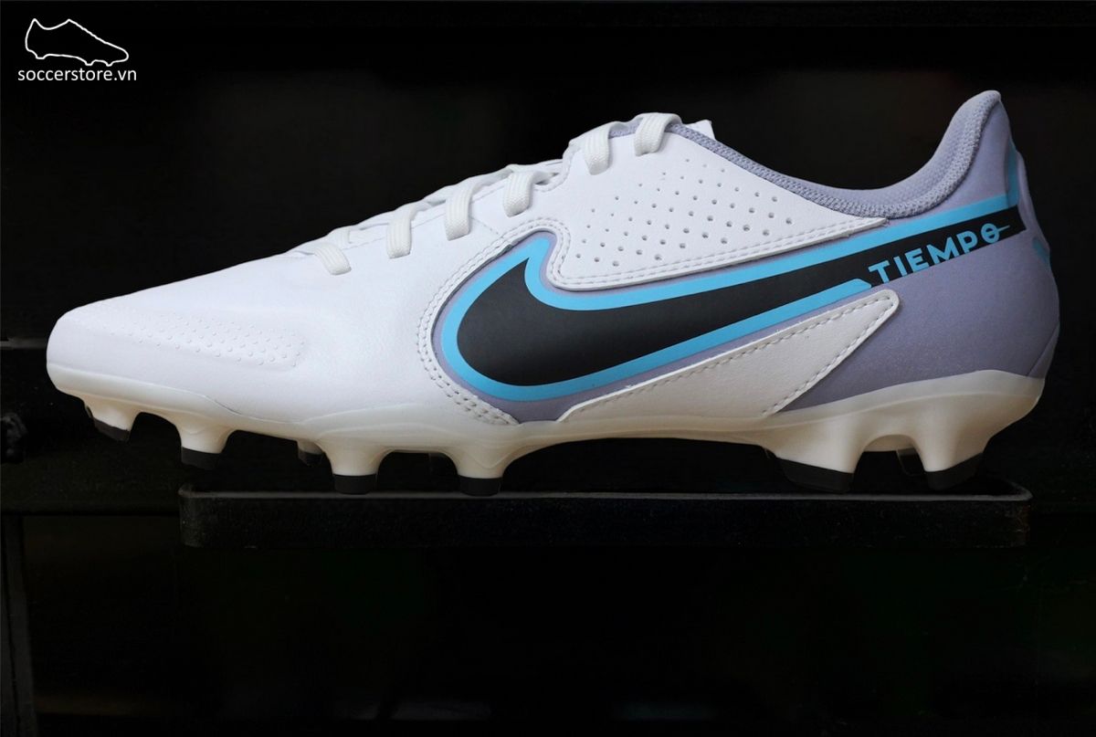 Nike Tiempo Legend 9 Academy MG Blast pack màu trắng xanh DA1174-146