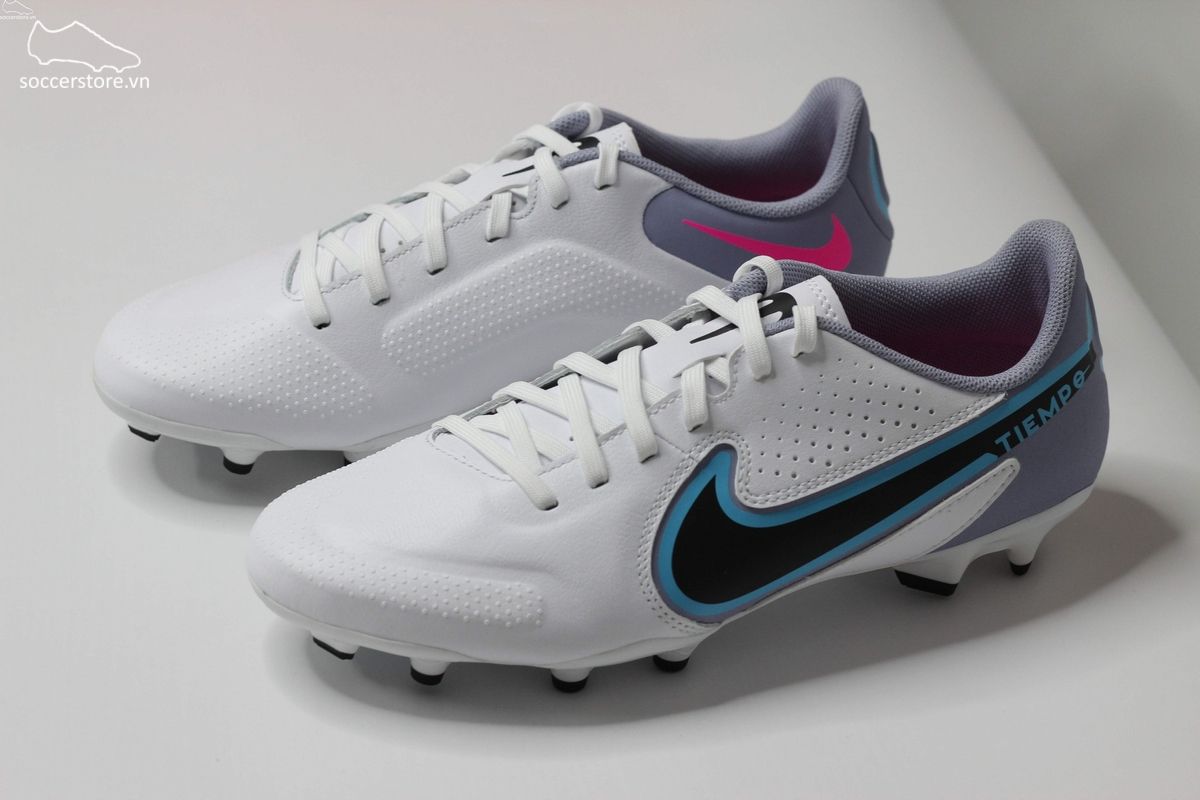 Nike Tiempo Legend 9 Academy MG Blast pack màu trắng xanh DA1174-146