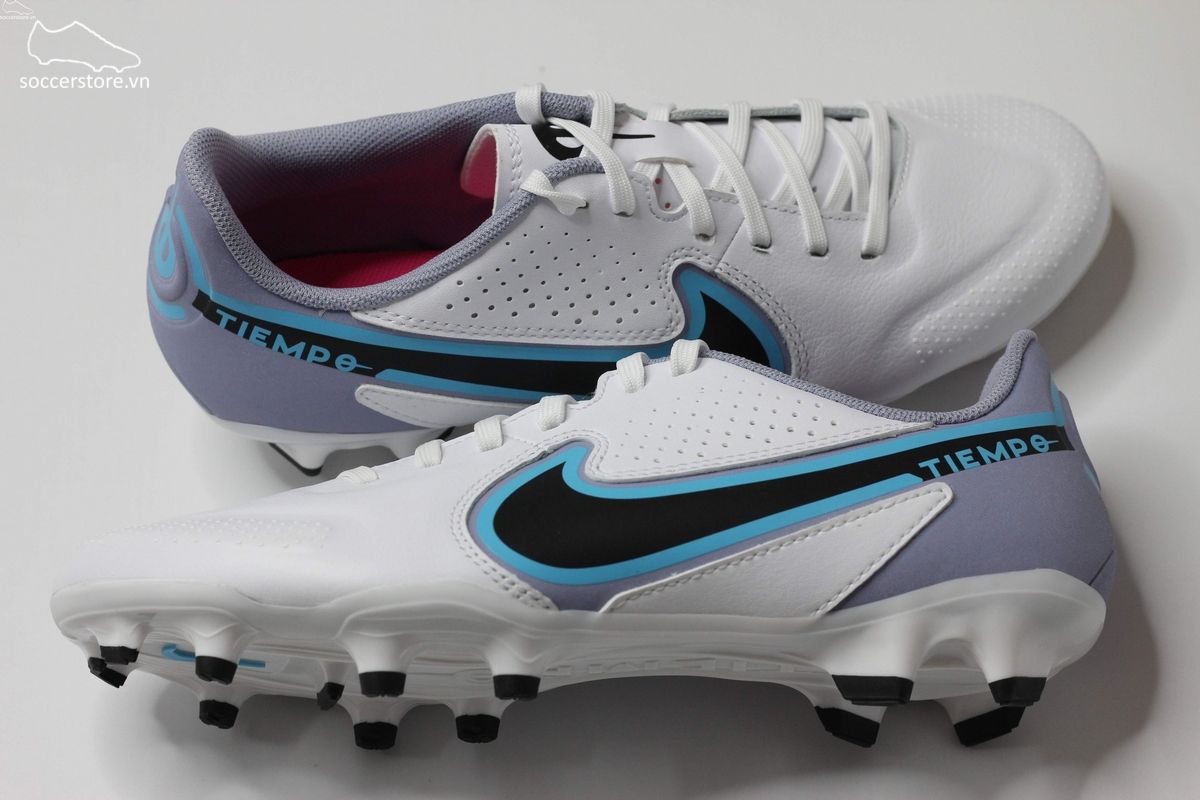 Nike Tiempo Legend 9 Academy MG Blast pack màu trắng xanh DA1174-146
