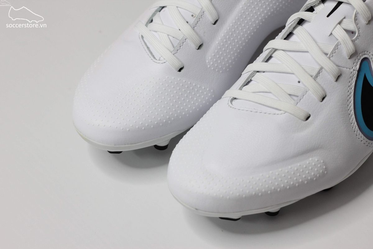 Nike Tiempo Legend 9 Academy MG Blast pack màu trắng xanh DA1174-146