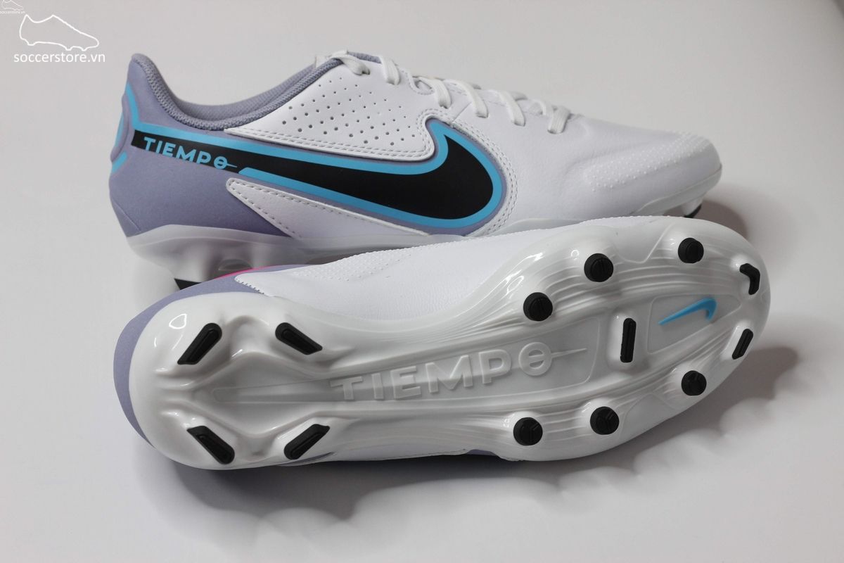 Nike Tiempo Legend 9 Academy MG Blast pack màu trắng xanh DA1174-146