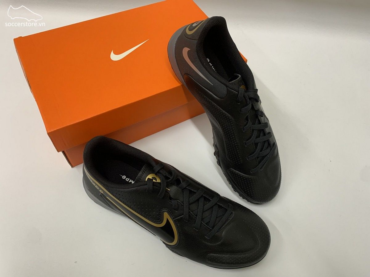 Nike Tiempo Legend 9 Academy TF- màu đen đồng DA1191-007