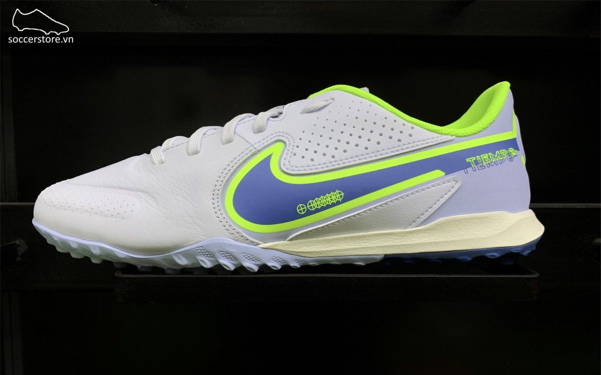 Nike Tiempo Legend 9 Academy TF- Grey/ Blue DA1191-054