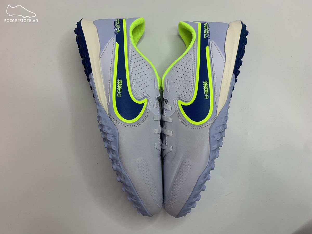 Nike Tiempo Legend 9 Academy TF- Grey/ Blue DA1191-054