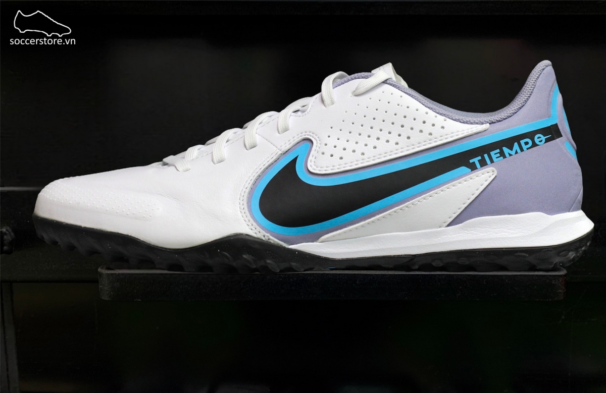 Nike Tiempo Legend 9 Academy TF Blast pack màu trắng xanh - DA1191-146