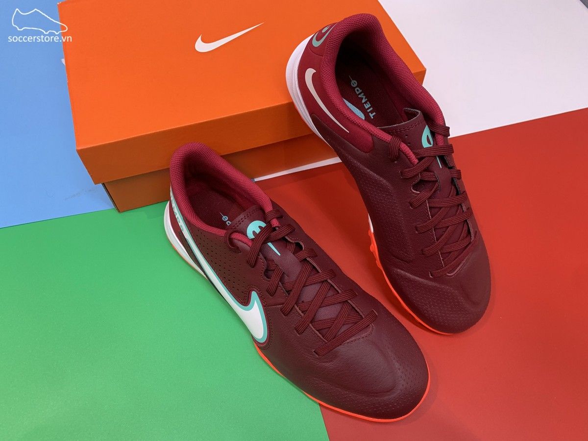 Nike Tiempo Legend 9 Academy TF - Team Red / Bright Crimson / White - DA1191-616
