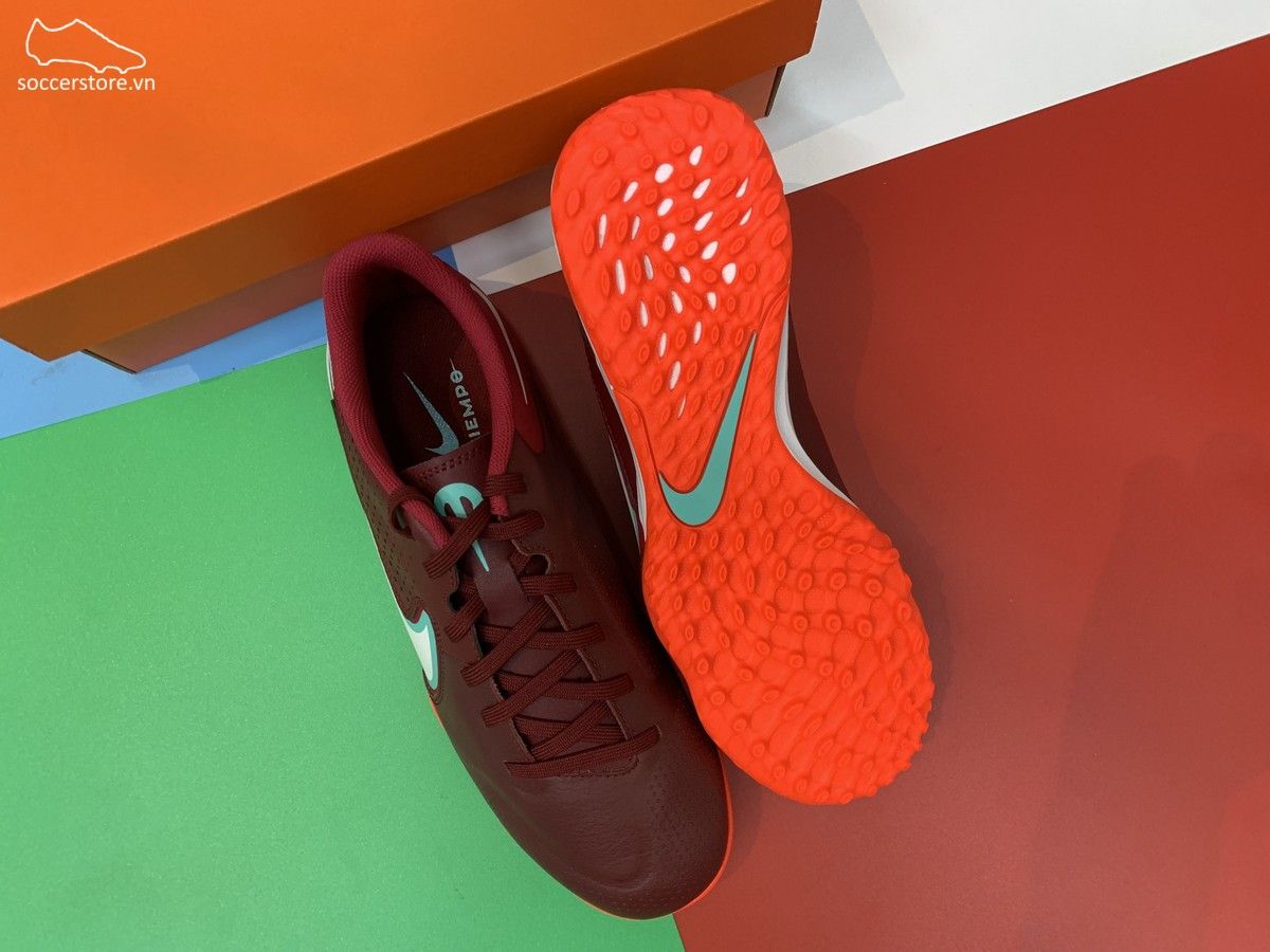 Nike Tiempo Legend 9 Academy TF - Team Red / Bright Crimson / White - DA1191-616