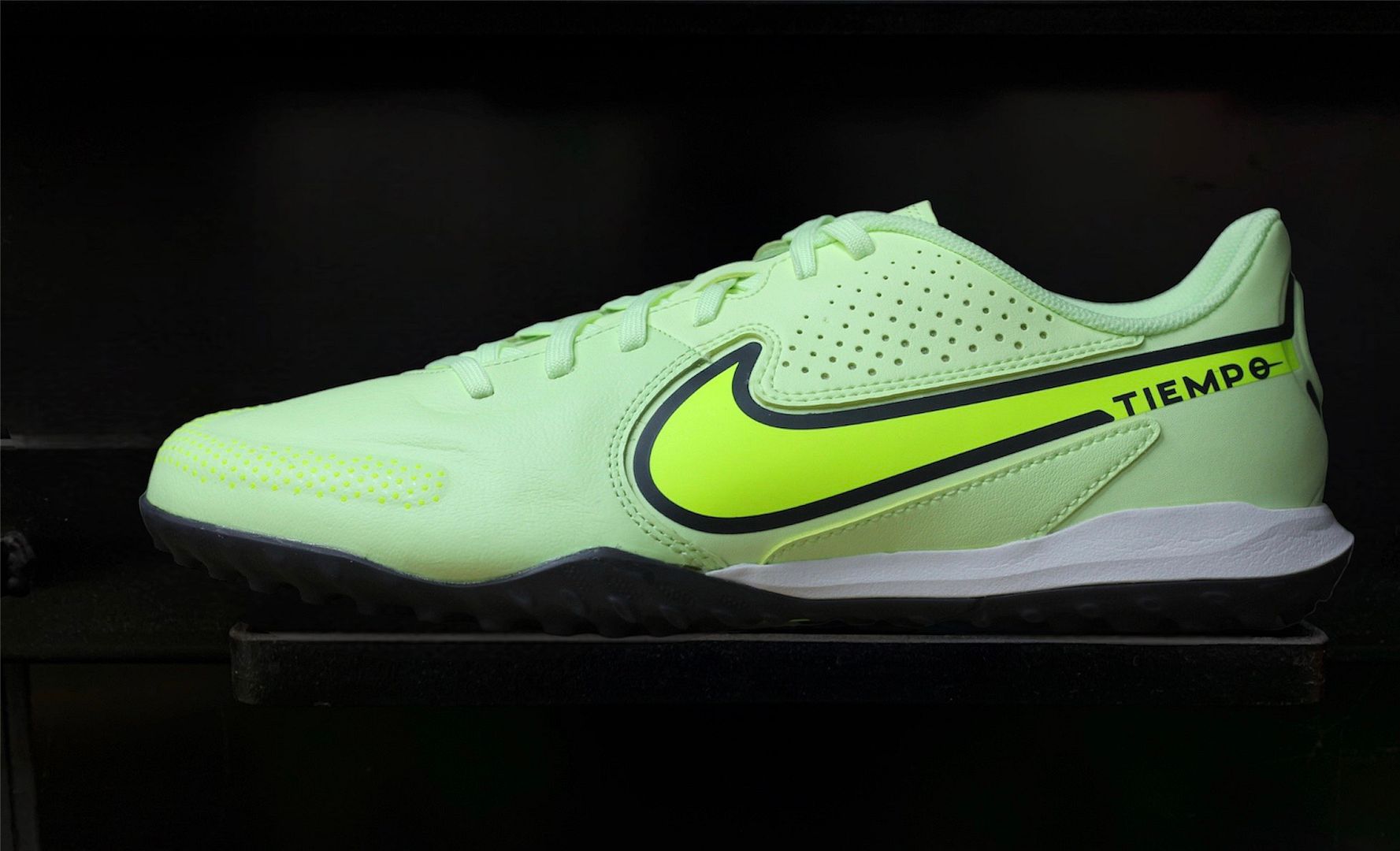 Giày Nike Tiempo Legend 9 Academy TF Luminous pack màu xanh mạ DA1191-705