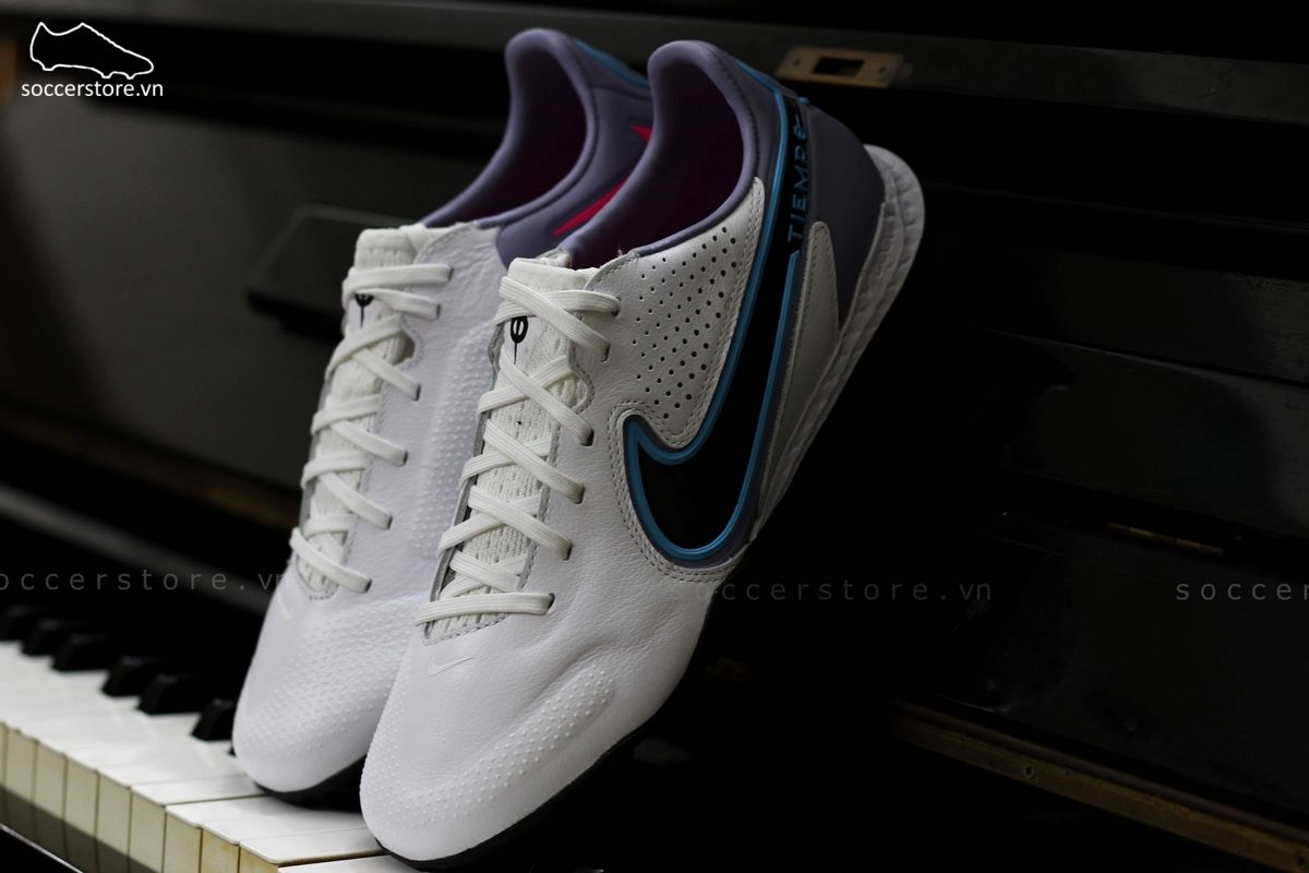 Nike Tiempo Legend 9 Pro TF Blast Pack màu trắng xanh – DA1192-146