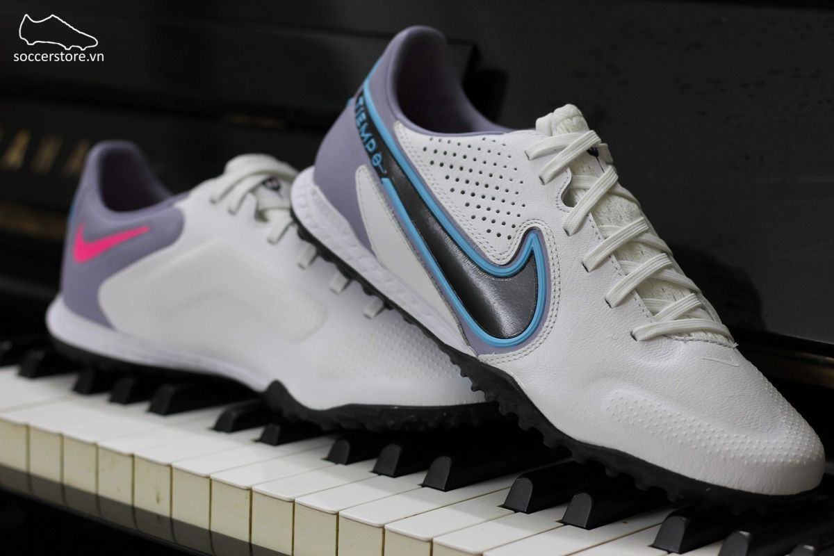 Nike Tiempo Legend 9 Pro TF Blast Pack màu trắng xanh – DA1192-146
