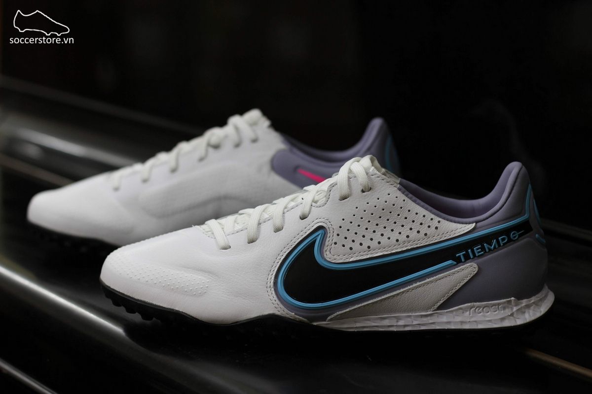 Nike Tiempo Legend 9 Pro TF Blast Pack màu trắng xanh – DA1192-146