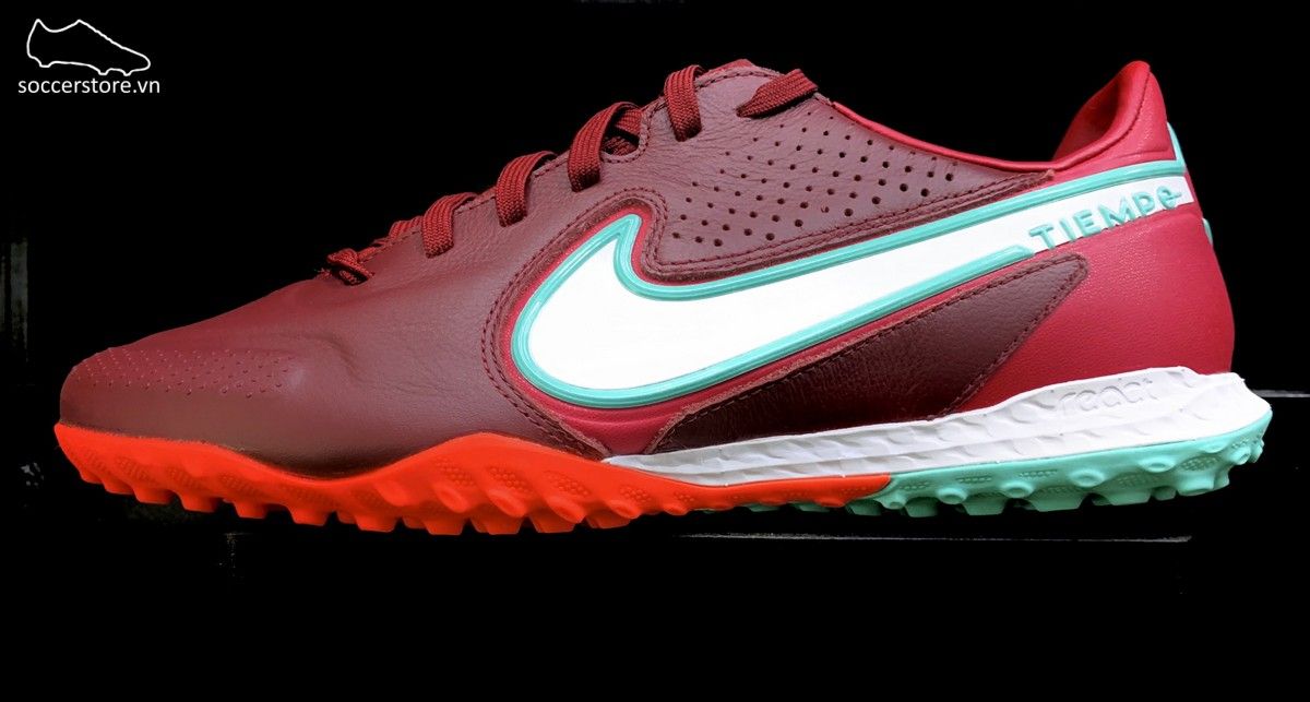 Nike Tiempo Legend 9 Pro TF - Team Red / Bright Crimson / White - DA1192-616