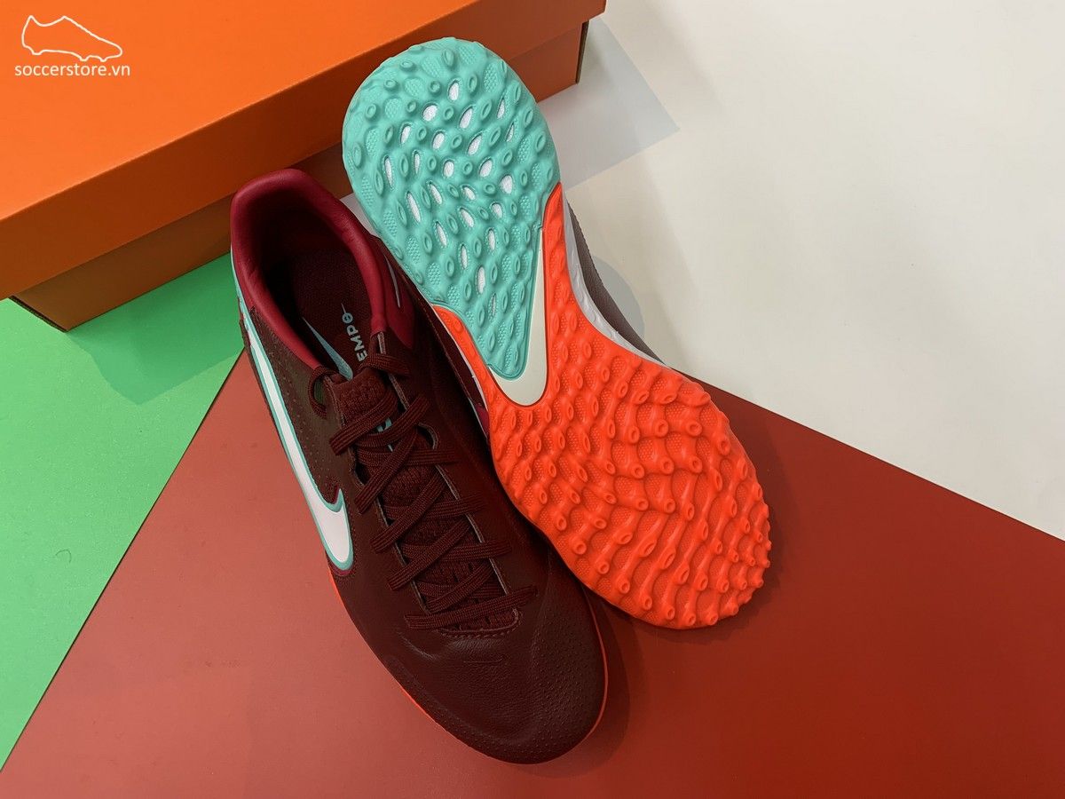 Nike Tiempo Legend 9 Pro TF - Team Red / Bright Crimson / White - DA1192-616