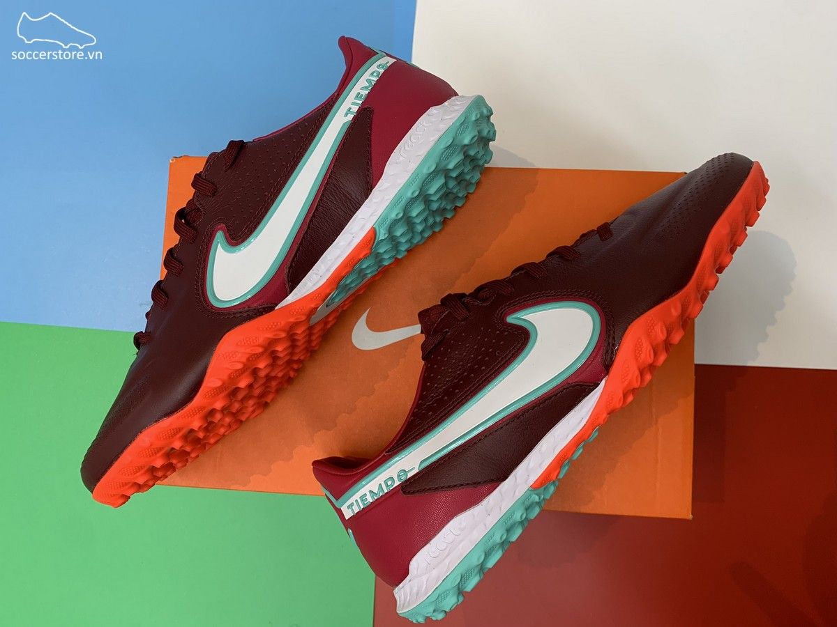 Nike Tiempo Legend 9 Pro TF - Team Red / Bright Crimson / White - DA1192-616