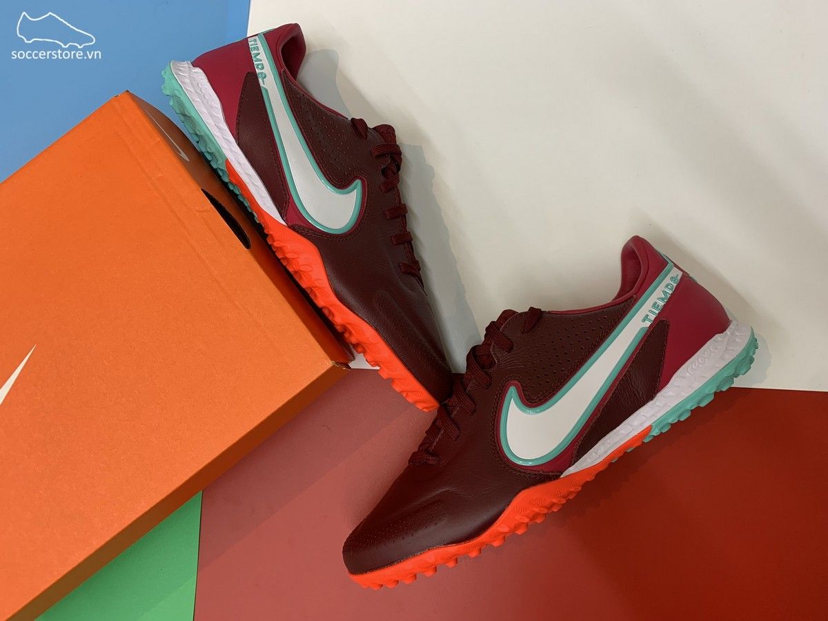 Nike Tiempo Legend 9 Pro TF - Team Red / Bright Crimson / White - DA1192-616