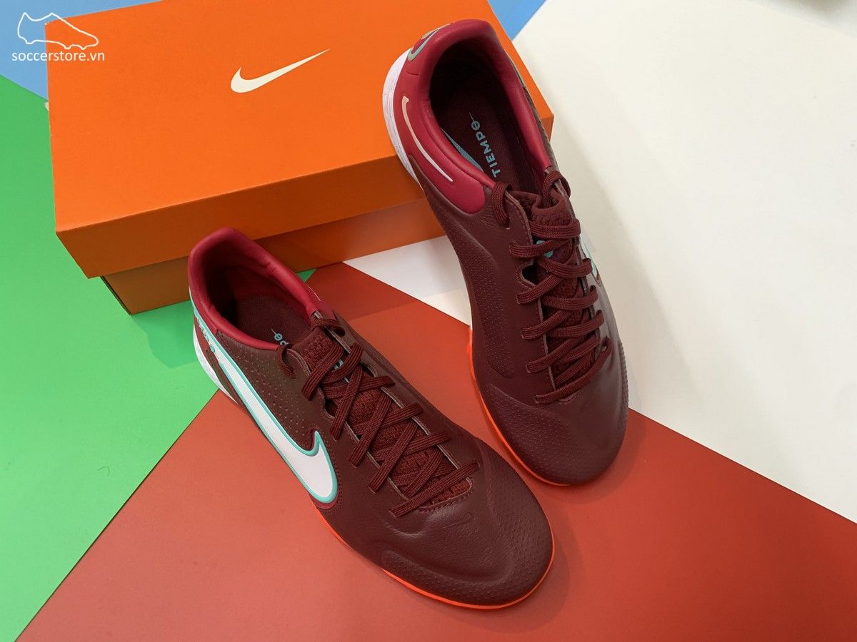 Nike Tiempo Legend 9 Pro TF - Team Red / Bright Crimson / White - DA1192-616
