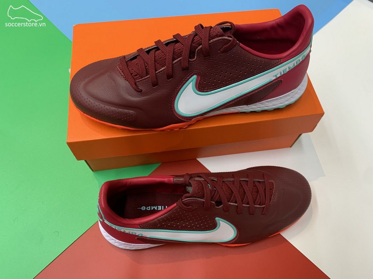 Nike Tiempo Legend 9 Pro TF - Team Red / Bright Crimson / White - DA1192-616