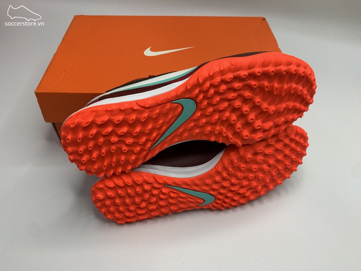 Nike Tiempo Legend 9 Academy TF Kids màu đỏ mận DA1328-616