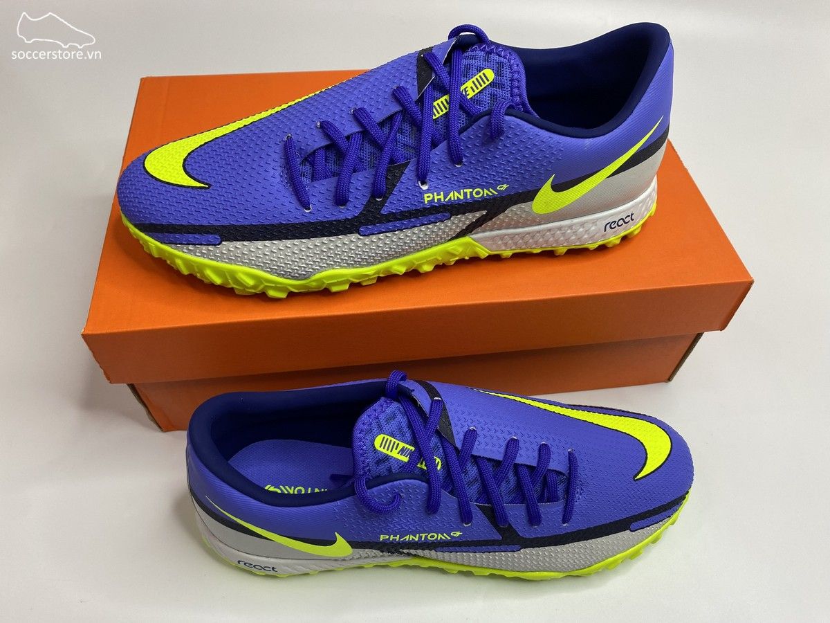Nike Phantom GT2 Pro TF màu xanh tím - DC0768-570