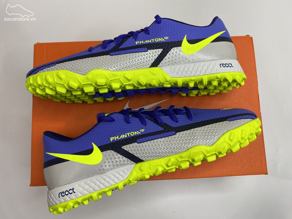 Nike Phantom GT2 Pro TF màu xanh tím - DC0768-570