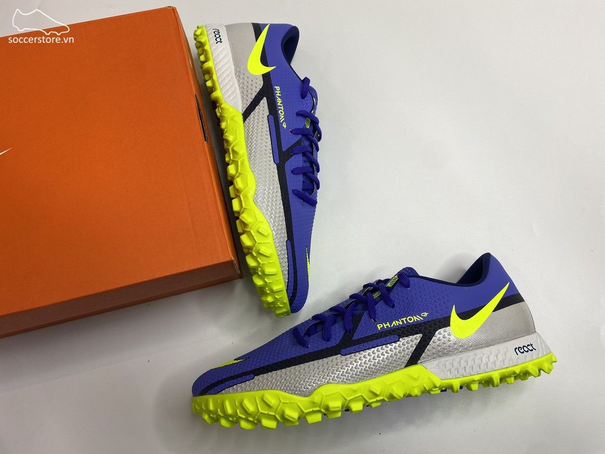 Nike Phantom GT2 Pro TF màu xanh tím - DC0768-570