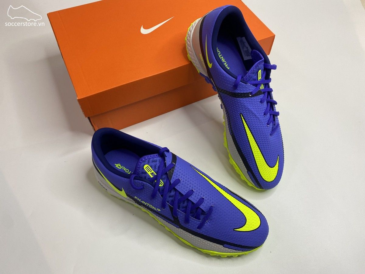 Nike Phantom GT2 Pro TF màu xanh tím - DC0768-570