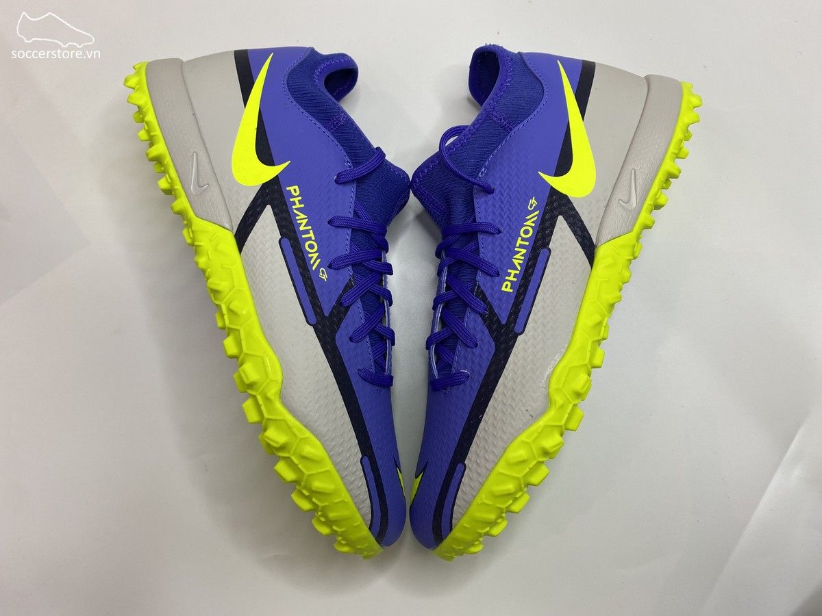 Nike Phantom GT2 Academy DF TF màu xanh tím - DC0802-570