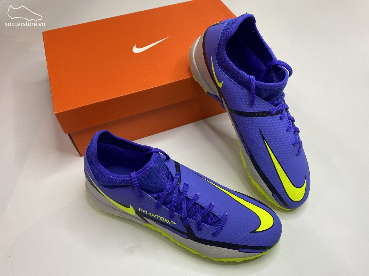Nike Phantom GT2 Academy DF TF màu xanh tím - DC0802-570