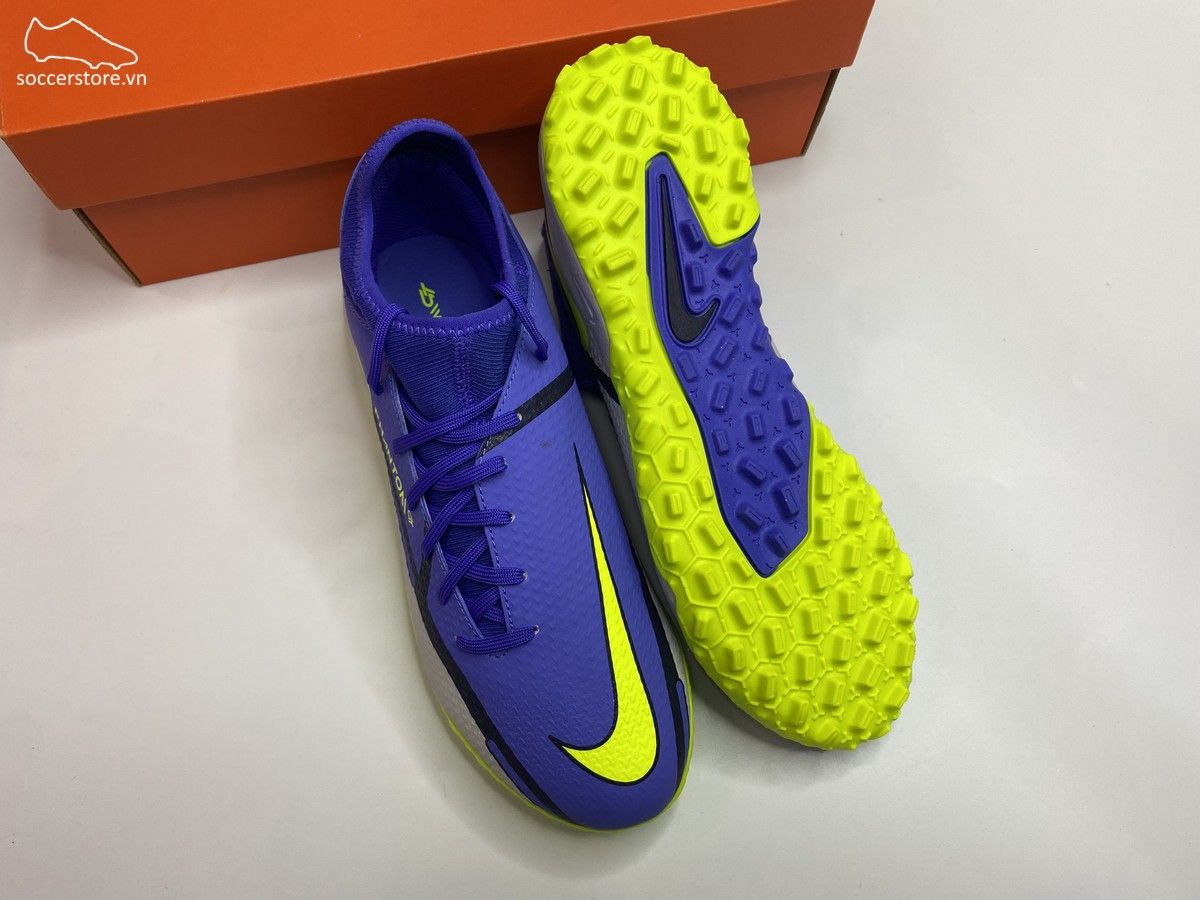 Nike Phantom GT2 Academy DF TF màu xanh tím - DC0802-570
