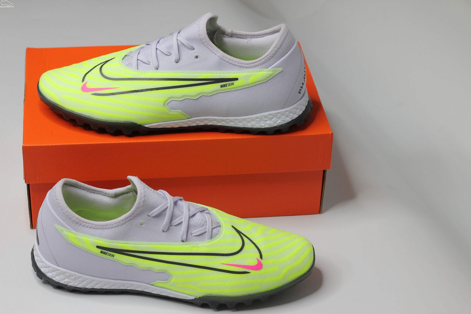 Nike Phantom GX Pro TF React màu xanh chuối - Luminous pack DD9466-705